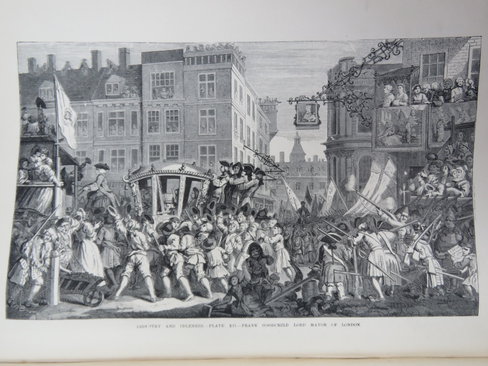 Books; 'Hogarth's Works Illustrated' pub - Image 3 of 4