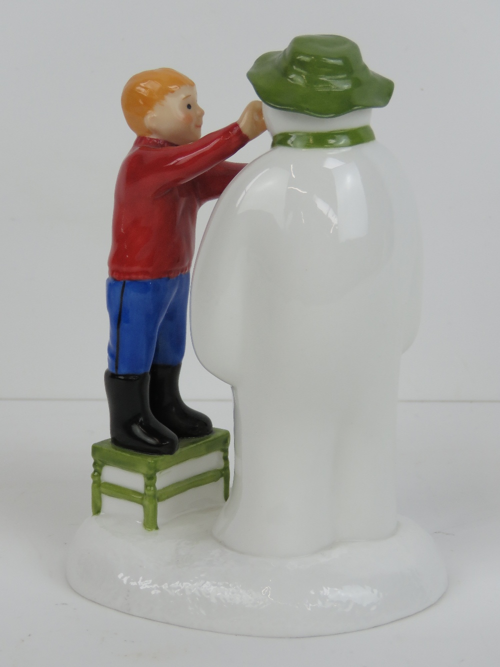 A Coalport Snowman figure 'Adding a smil - Image 2 of 3