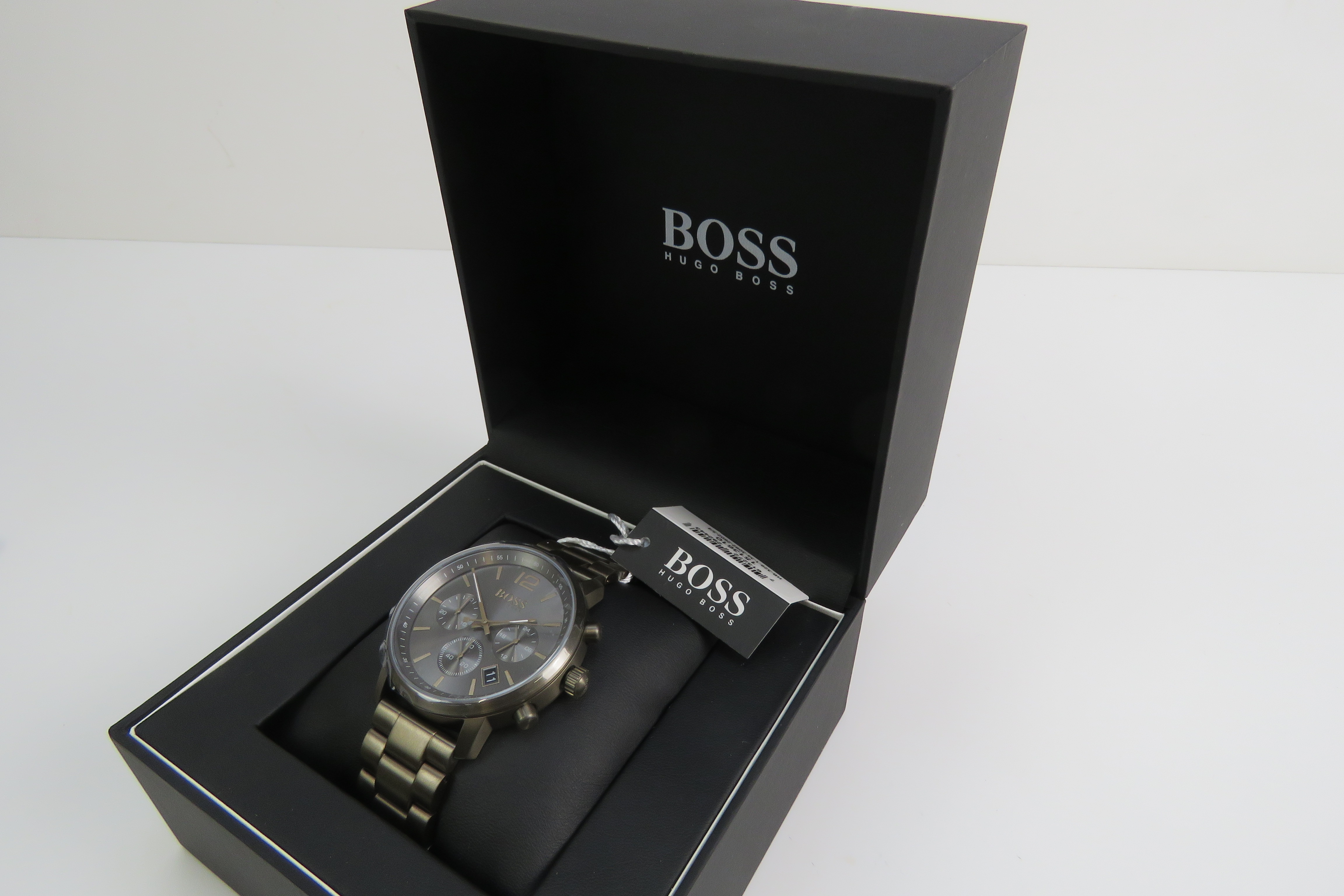 A Hugo Boss stainless steel wristwatch in as new condition complete with box and papers, - Image 3 of 9