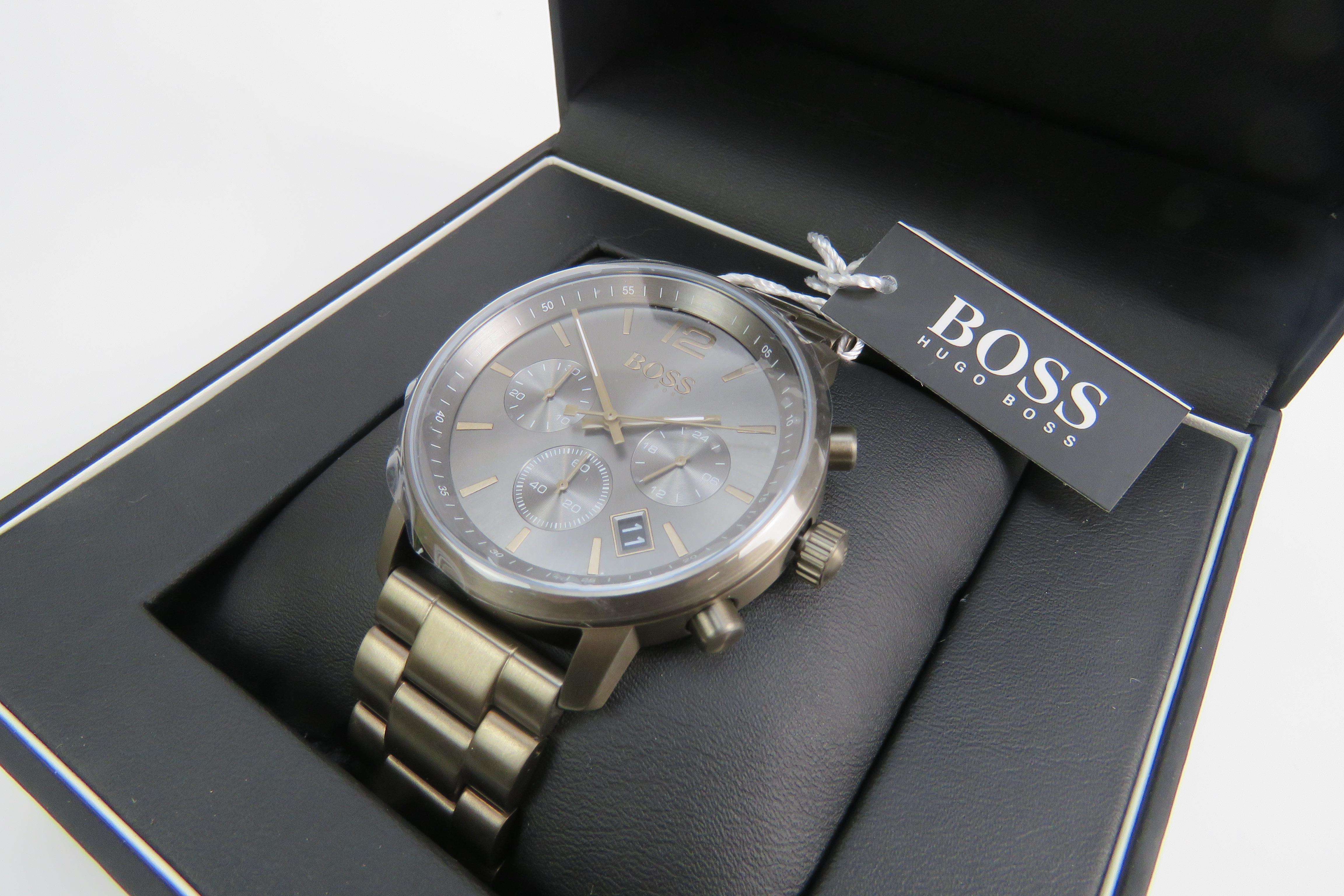 A Hugo Boss stainless steel wristwatch in as new condition complete with box and papers, - Image 4 of 9