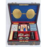 A superb late 19th Century boxed games compendium.