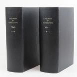 Books; 'Cycolpedia of Agriculture' volumes I and II edited by John C Morton,