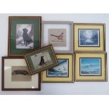 A large quantity of assorted framed prints, photos, maps etc.