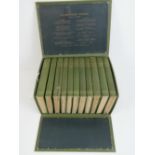 Books; a 19th Century set of Shakespeare's Works in twelve volumes (volume nine deficient),