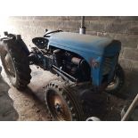 A 1955 TE20 Massey tractor with a P3 Perkins conversion, no V5. SIA.