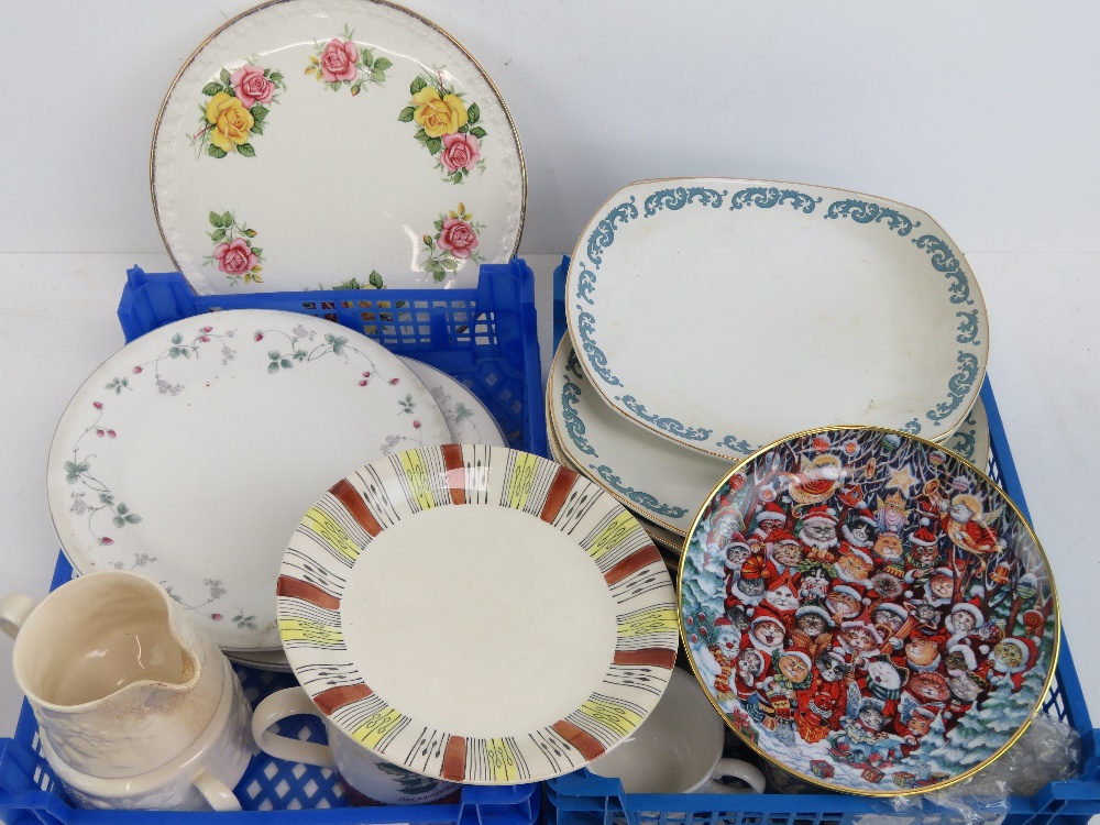 A quantity of assorted ceramics including Royal Doulton, Spode, Poole, Woods, Franklin Mint, - Image 2 of 4