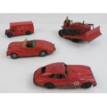 A vintage clockwork tin plate 'Pocketoy Removal Van',