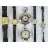 A quantity of assorted watches including; a gents Avia with champagne dial and date aperture,