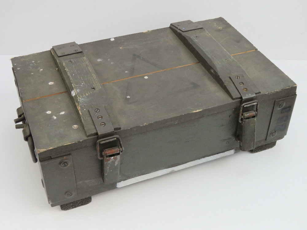 A Polish military transit chest, lid lif - Image 4 of 4