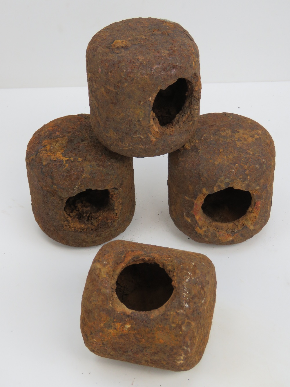 Four WWII German SD2 Butterfly bomb case