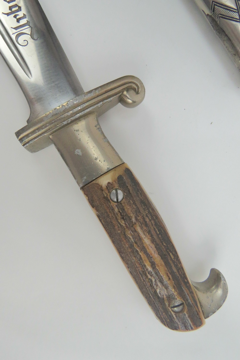 A WWII German Rad Officers Mans dagger, - Image 3 of 5