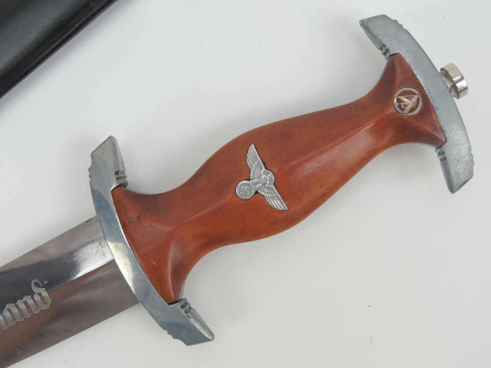 A WWII German NSKK Officers dagger engr - Image 4 of 7