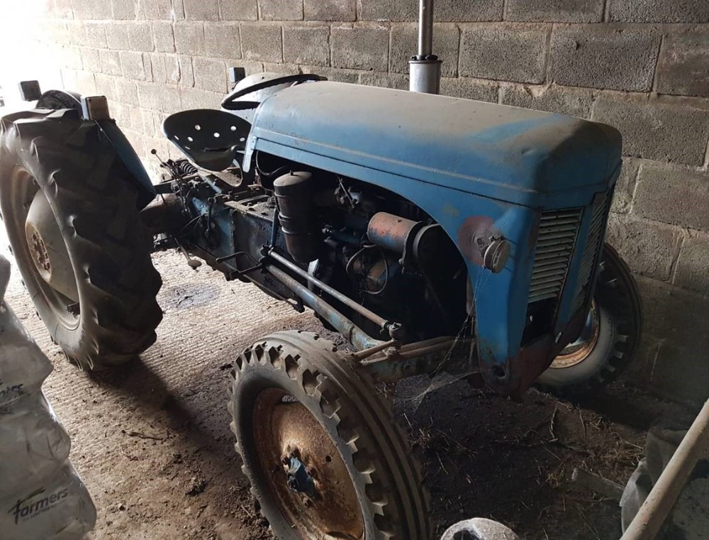 A 1955 TE20 Massey tractor with a P3 Per