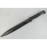 A WWII German Mauser K98 rifle presentation bayonet made by Eickhorn and an inscribed ceremonial