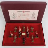 A limited edition Britain's boxed The 22nd Cheshire Regiment. Number 2159/7000.