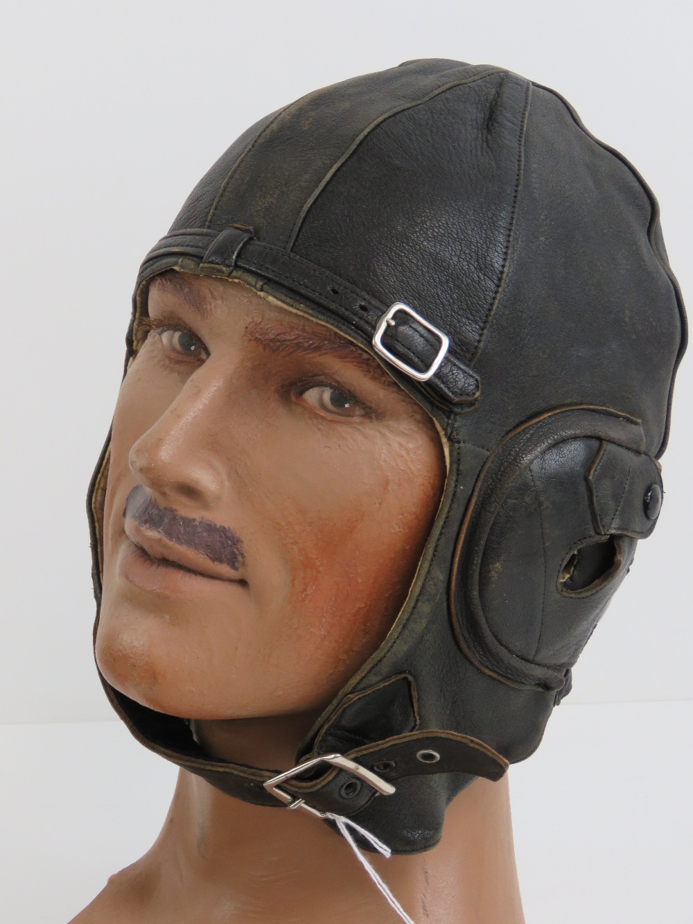 RAF Inter-War Flying Helmet - A good Military or Civil Aviators' flying-helmet by Lewis of London