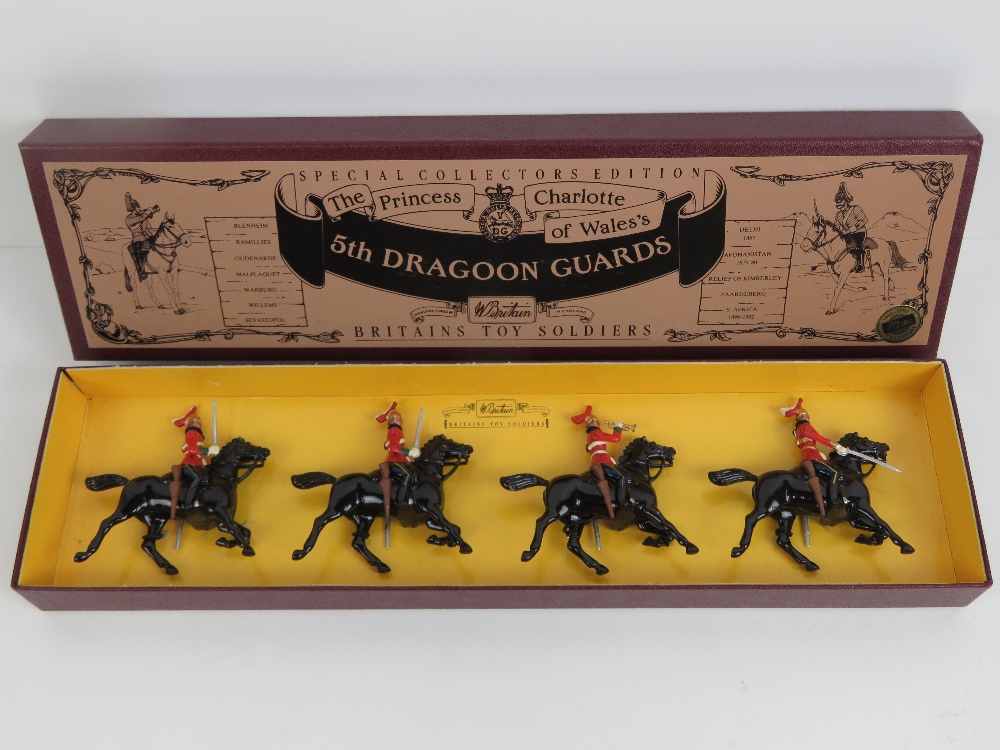 A limited edition Britain's boxed 5th Dragoon Guards c1993.