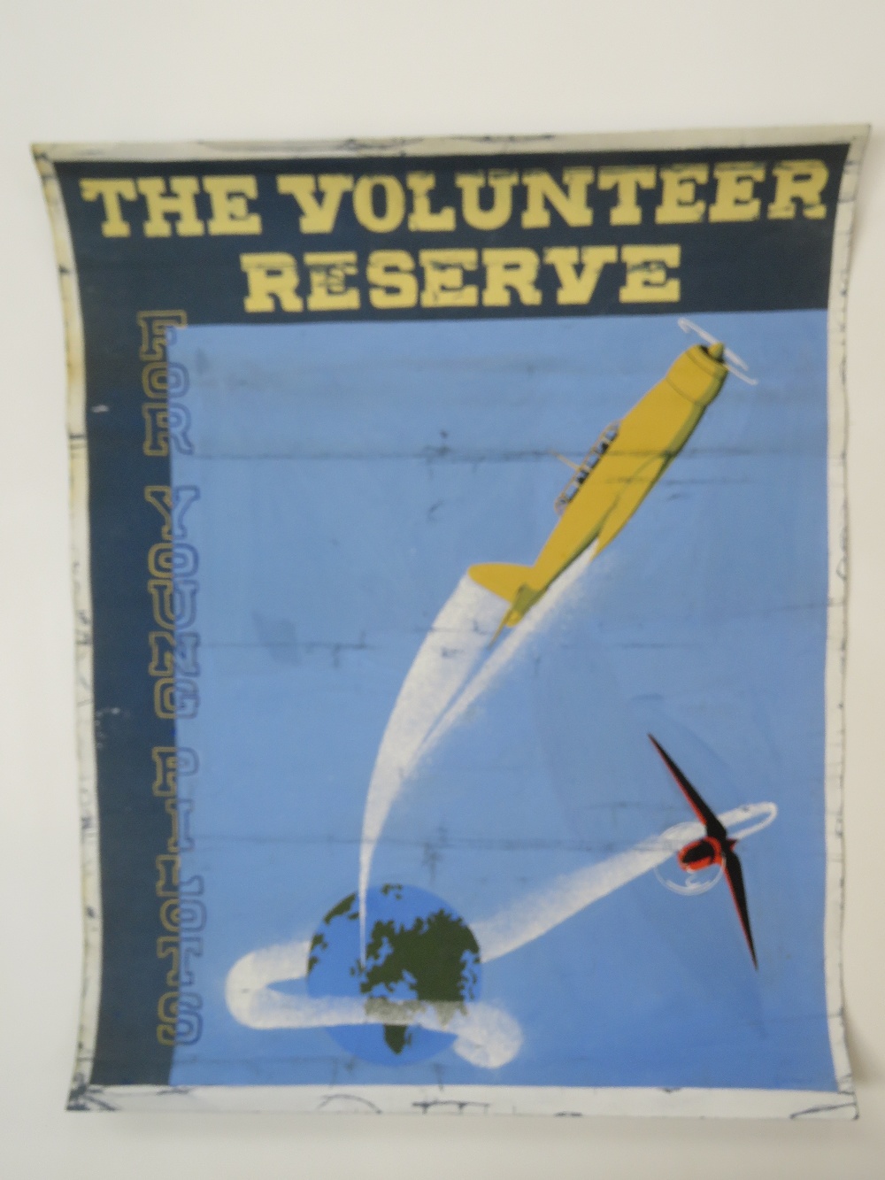 WWII RAF “The Volunteer Reserve” - Original Artwork for Poster c1939;