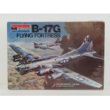 Boeing B-17G Flying Fortress - A good 1/48th-Scale model-kit by Monogram c1970s;