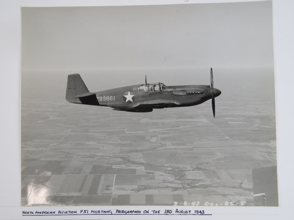 WWII USAAF Combat Aircraft - Factory Promotional Photographs c1940s; - Image 2 of 4