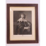 Print; Sir Thomas Chanellor from a painting by Van Dyke, published March 2nd 1778 by John Boydell,