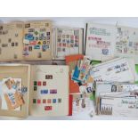 Stamps; 'The Victory Album' dated 1923 and containing a quantity of stuck down stamps in unused and