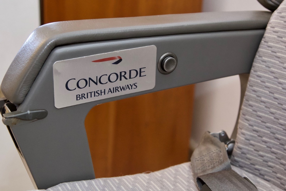 Concorde Seats 1C & 1D, British Airways, G-BOAB. Removed from G-BOAB in Nov. - Image 4 of 4