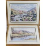 Two limited edition prints by Roy Lutner, each signed by the artist,