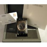 An IWC Ingineur AMG chronograph gents watch, ref: 372504. Signed 42.
