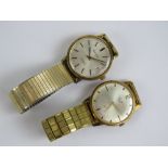 An Accurist automatic gentleman's wristwatch having baton hands and subsidiary dial,