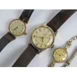A vintage Triumph Ingersoll wristwatch with original box,