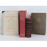Books; 'Members Admitted to the Inner Temple' cloth bound, together with 'Law List' 1946 and 1975,