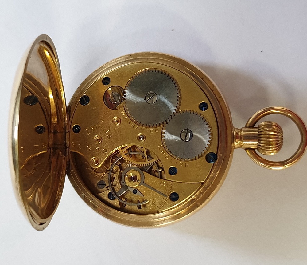 An 18ct gold English pocket watch retail - Image 9 of 9