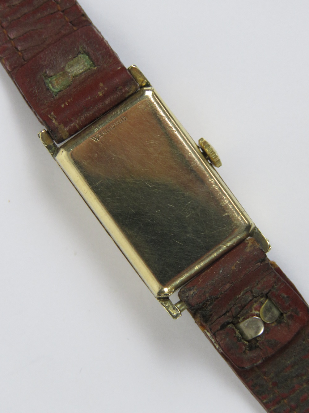 A c1934 Waltham Tank watch 737 Grade L-7 - Image 2 of 3