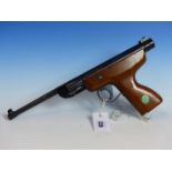 BSF AIR PISTOL 0.177 SERIAL No.A59 IN HARD CASE.