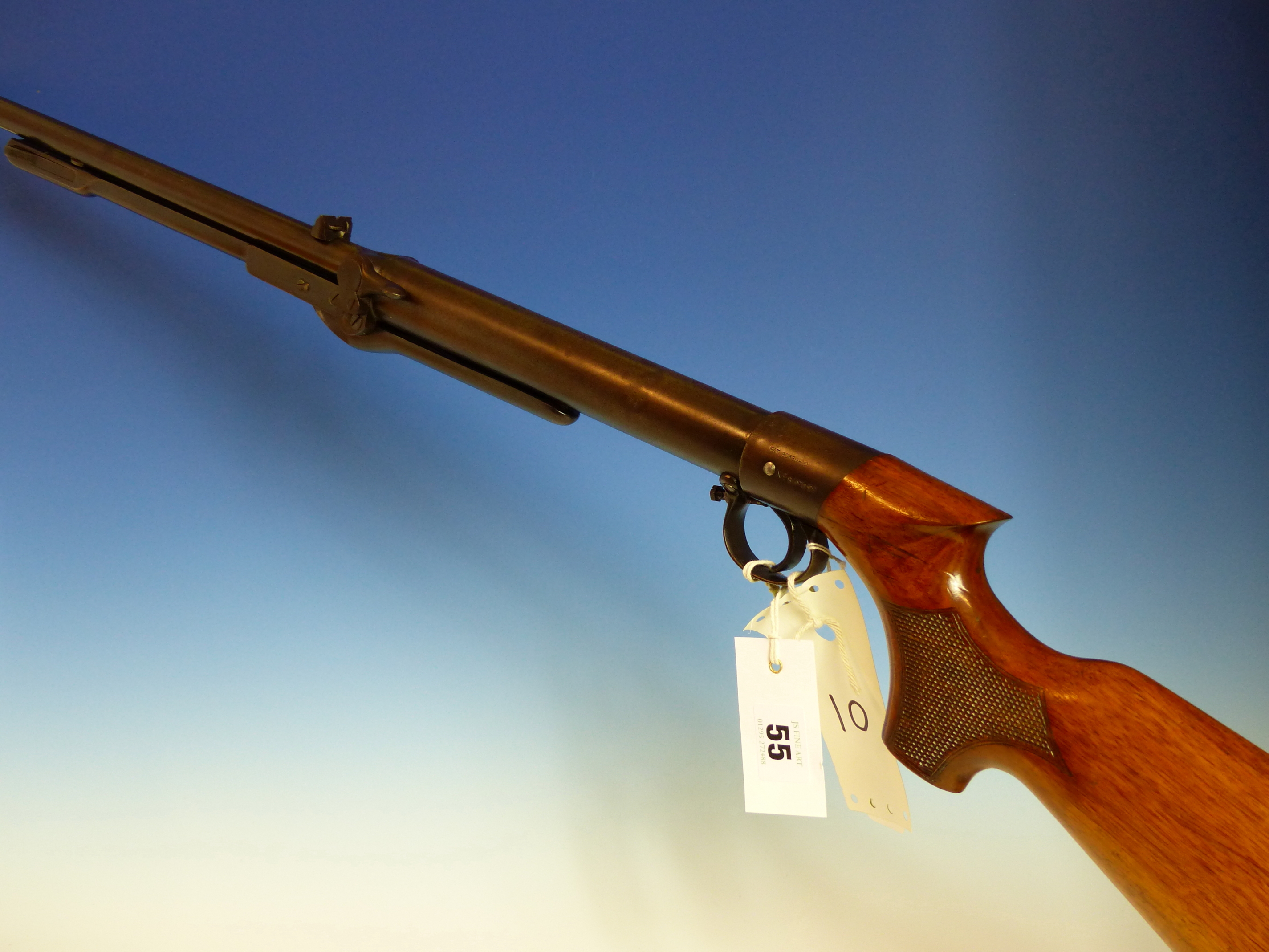 BSA MODEL D AIR RIFLE 0.177 SERIAL No.569098.