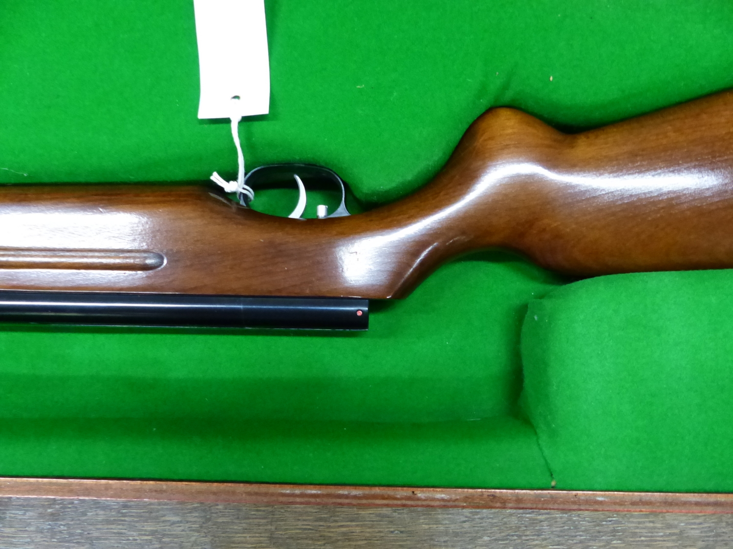 WEIHRAUCH HW35K AIR RIFLE 0.22 SERIAL No.1683149 WITH WOODEN BOX. - Image 3 of 9