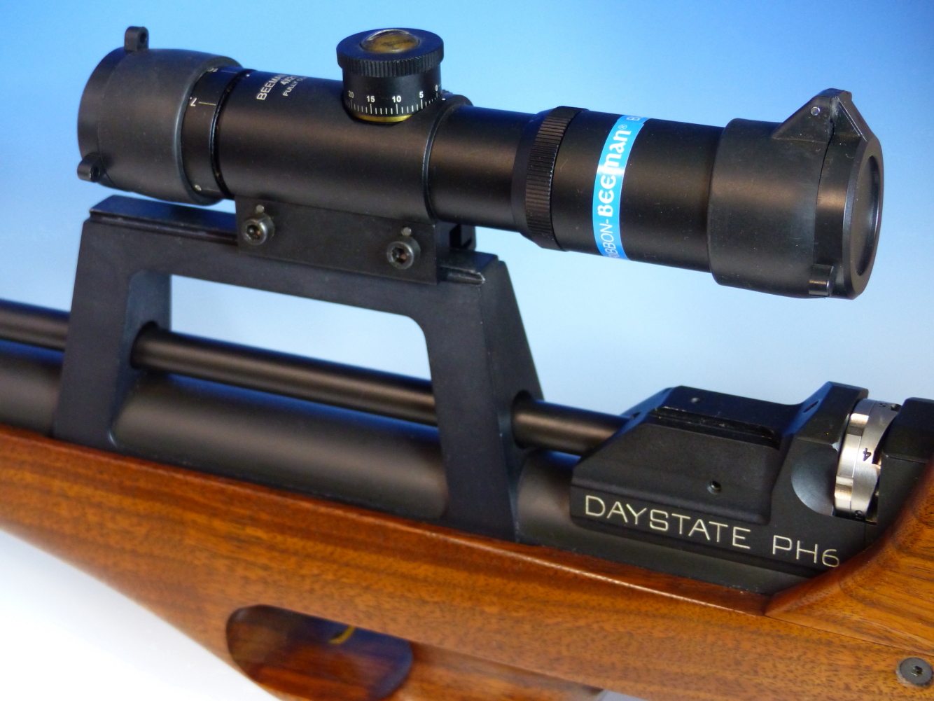 DAYSTATE LTD PH6 AIR RIFLE WITH BEEMAN SS2 TELESCOPIC SIGHT 4 x 21. - Image 3 of 10