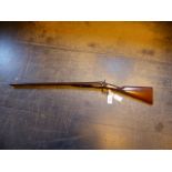 SHOTGUN. 12G TBLAND STOCK & ACTION ONLY. SERIAL No.4831. ST.No.3280.RFD BUYERS ONLY.