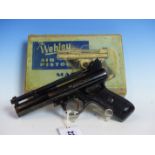 WEBLEY MK1 0.177 SERIAL No.53 IN ORIGINAL BOX.