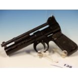 WEBLEY JUNIOR MK11 AIR PISTOL SERIAL No.581.