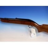 BSA AIRSPORTER.S AIR RIFLE 0.22 SERIAL No.GR01008 WITH SLIP.