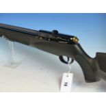 FX CYCLONE AIR RIFLE 0.177 SERIAL No.FX22156 WITH SILENCER x 2 AND CANVAS STRAP, SLIP AND