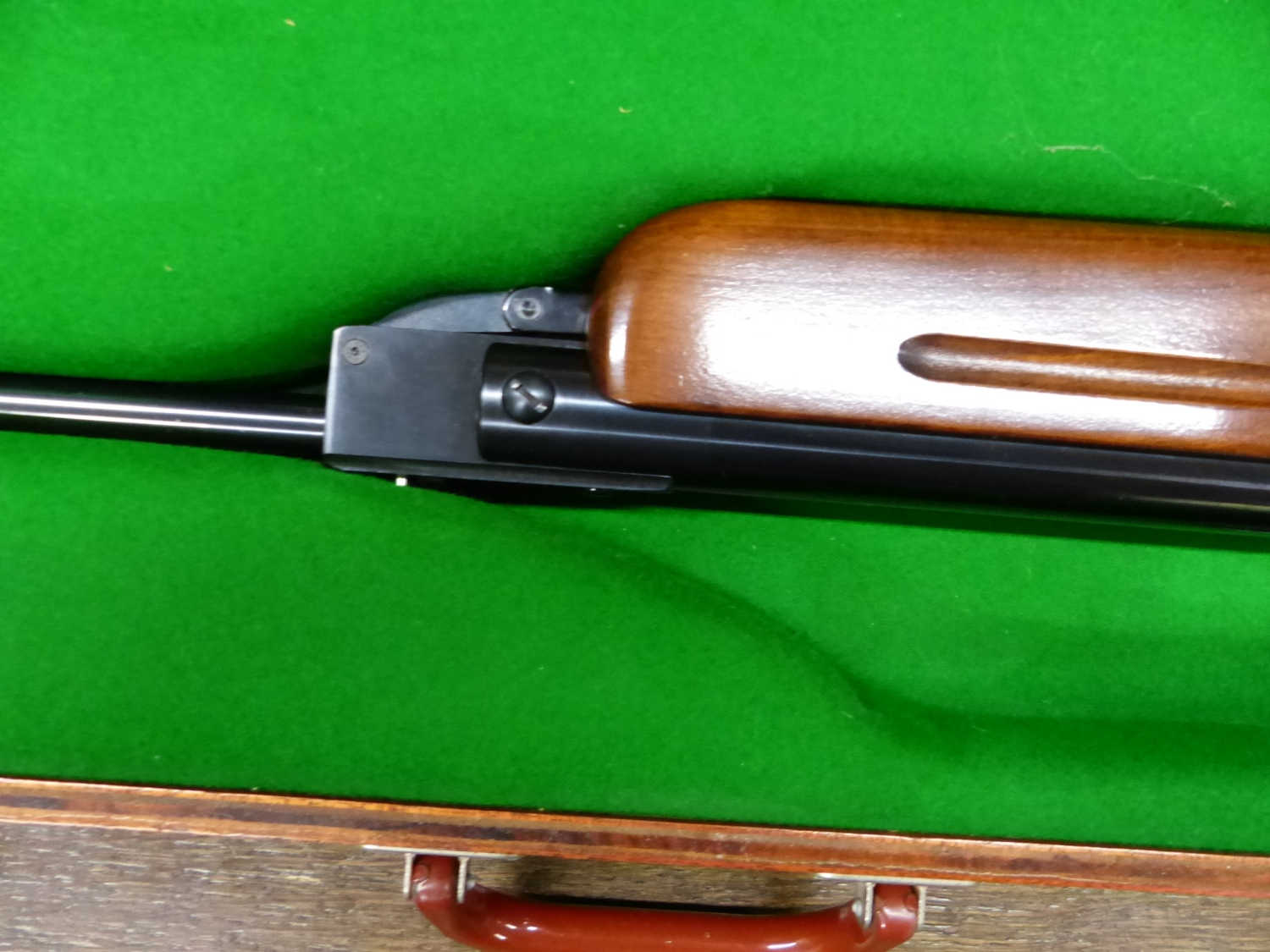 WEIHRAUCH HW35K AIR RIFLE 0.22 SERIAL No.1683149 WITH WOODEN BOX. - Image 4 of 9