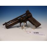 WEBLEY JUNIOR AIR PISTOL 0.177 SERIAL No.J24654.