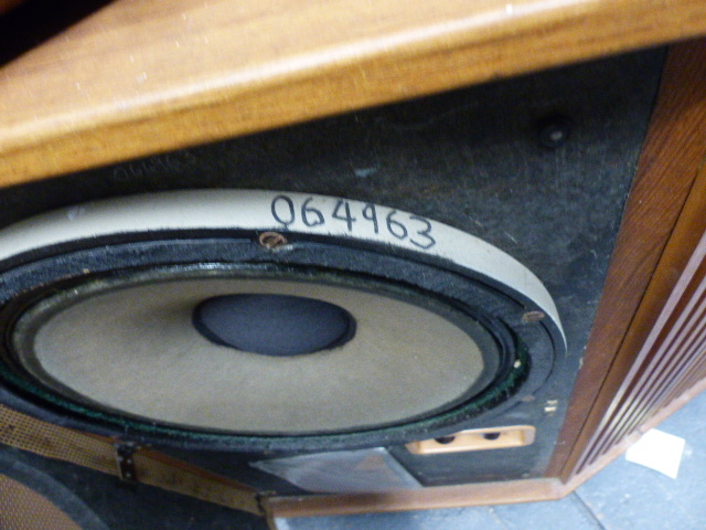 A LARGE PAIR OF TANNOY SPEAKERS. - Image 9 of 16