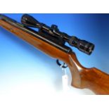 FEINWERKBAU SPORT MK11 AIR RIFLE 0.177 SERIAL No.57025 WITH SCOPE TASCO GOLDEN ANTLER 3-9 x 40 AND