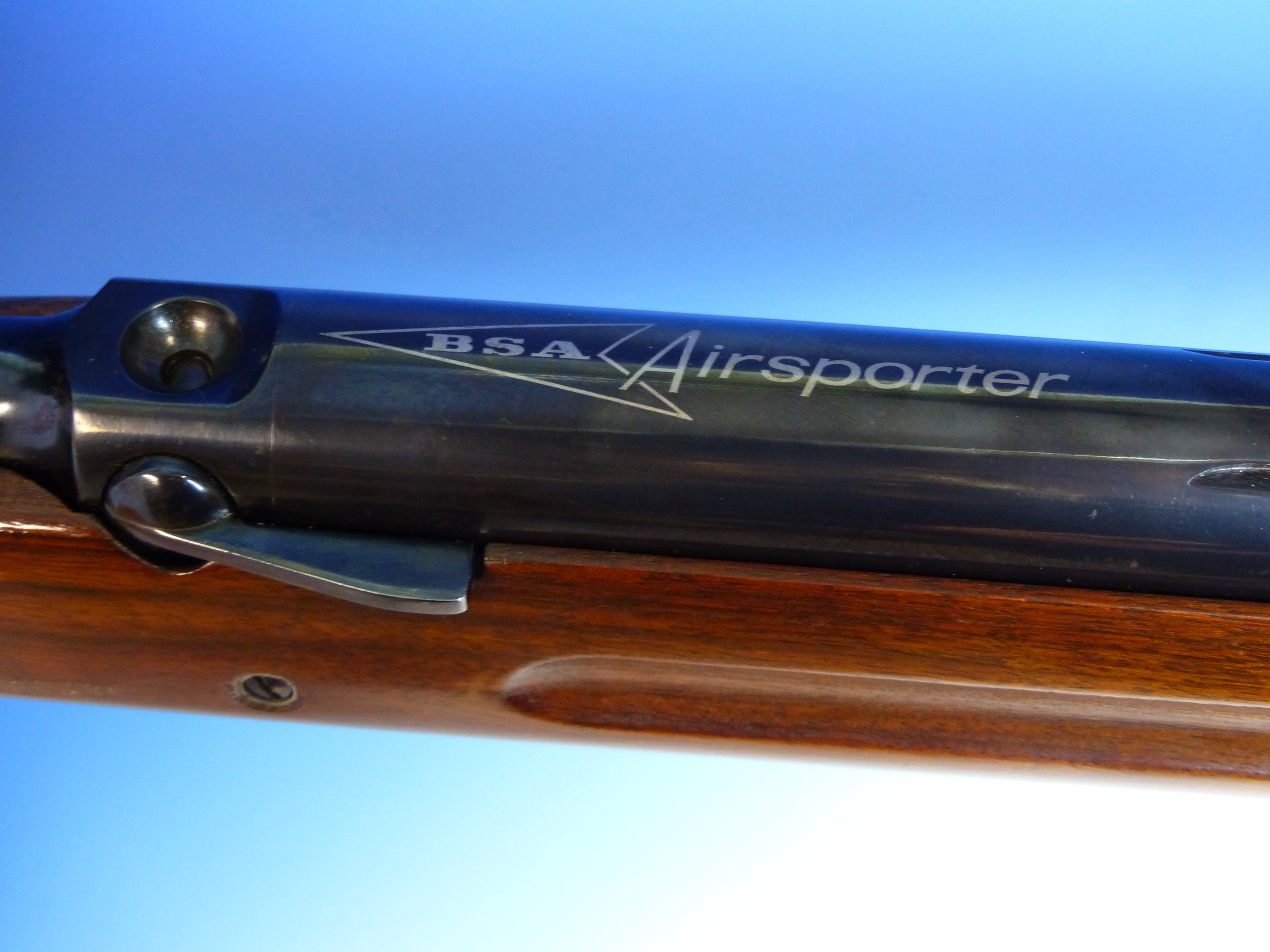 BSA AIRSPORTER AIR RIFLE 0.22 SERIAL No.G010003 WITH SLIP. - Image 2 of 4