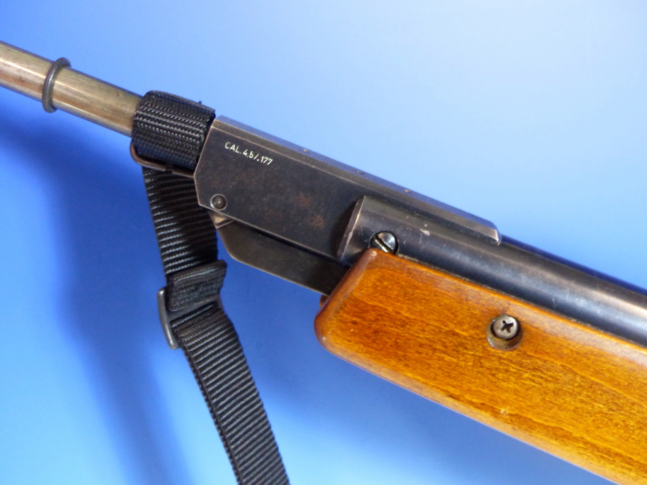 ORIGINAL MODEL 45 AIR RIFLE 0.177 SERIAL No.271532 WITH TAC VECTOR OPTIX 1-6 x 241 R TELESCOPIC - Image 9 of 10