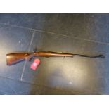 RIFLE. .22 CZ BRNO B/A. SERIAL No.634885. ST.No.3363. PLEASE NOTE: A CURRENT FIREARMS CERTIFICATE (